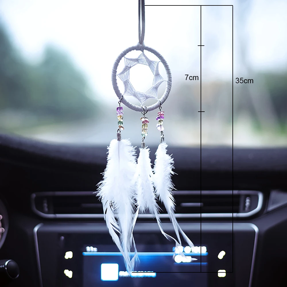 Auto Anhänger Ornamente handgemachte Traum fänger Windspiele Automobil & Tasche Dekor Home Wand dekoration hängen Zubehör