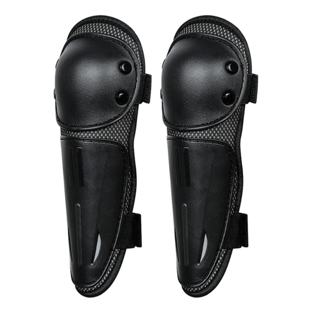 WOSAWE Kids Protective Ski Snowboard Back Body Protection Bandage Protector Jackets MTB Bike Bicycle Skateboard Motorcycle Armor: black elbowpads