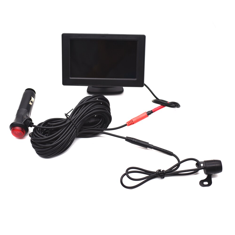 5 Inch inch Car Monitor TFT LCD 5" HD Digital 16:9 800*480 Screen 2 Way Video Input For Reverse Rear View Camera DVD VCD: 5inch camera