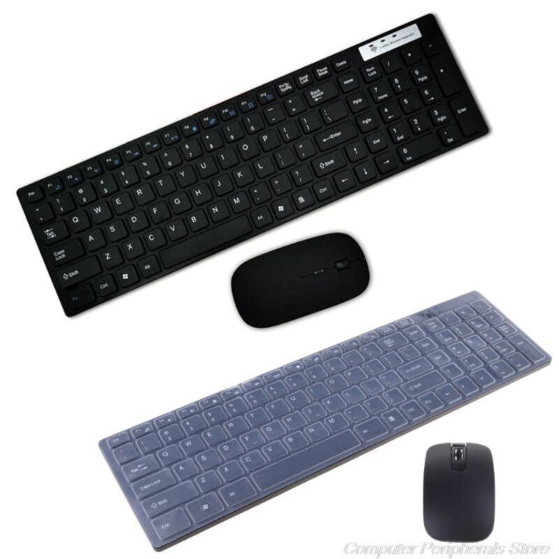 Teclado y ratón inalámbricos para ordenador portátil, conjunto de teclado y ratón Universal, silencioso, ultradelgado, 2,4G, F23 21,