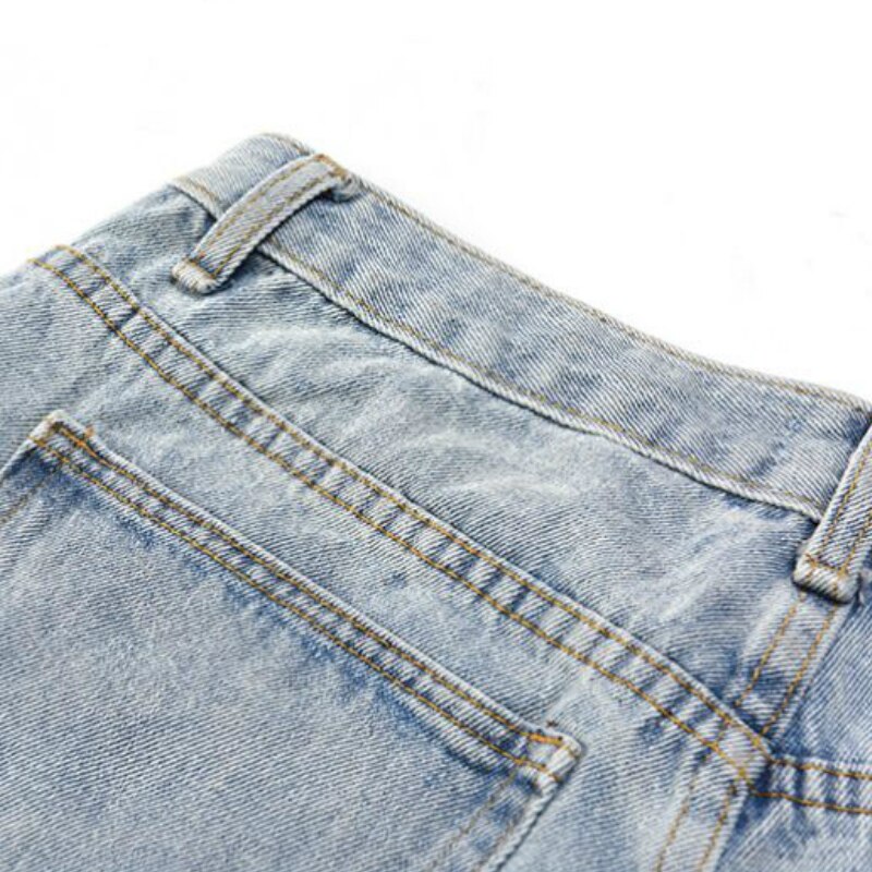 jeans herre fast enkel ankellang fritid Plus størrelse 3xl løse herre denimbukser bf streetwear årgang ulzzang