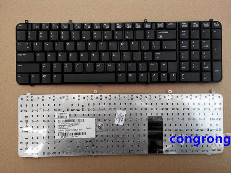 Laptop US Keyboard For HP Pavilion DV9000 DV9100 DV9200 DV9700 DV9400 DV9500 DV9600 DV9700