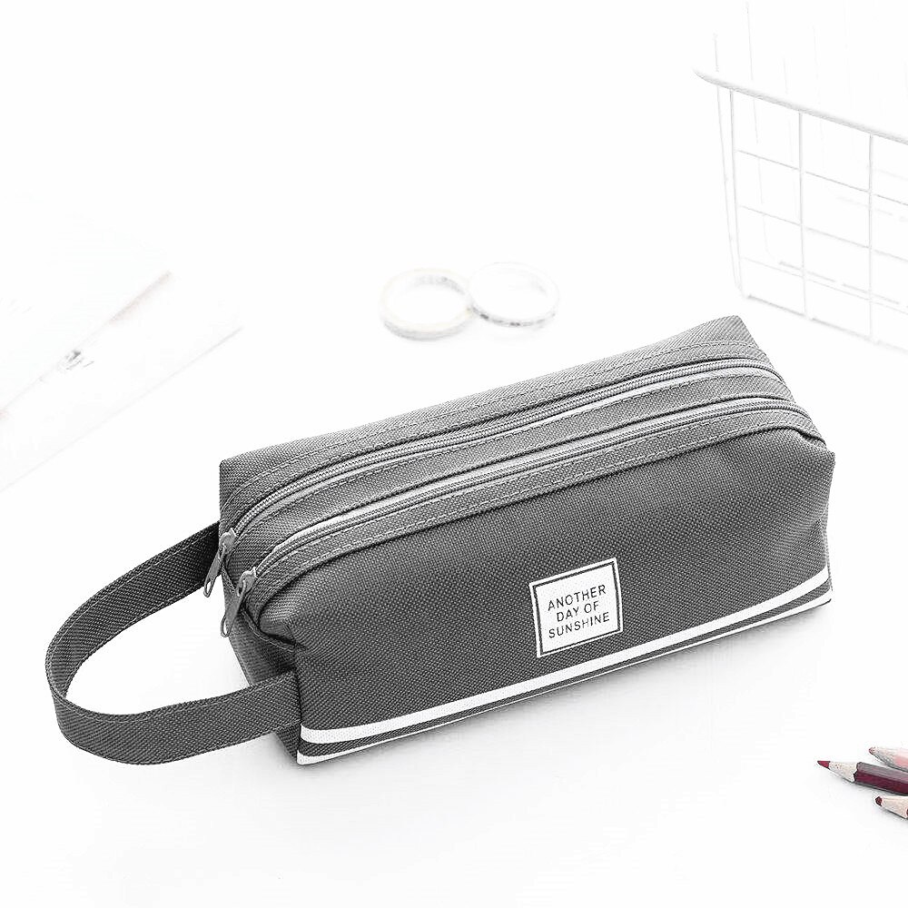 Large Capacity Pencil Case School Students Stationery Pen Storage Bag Supplies Pen Box Pencil Cases Office Stationary Supplies