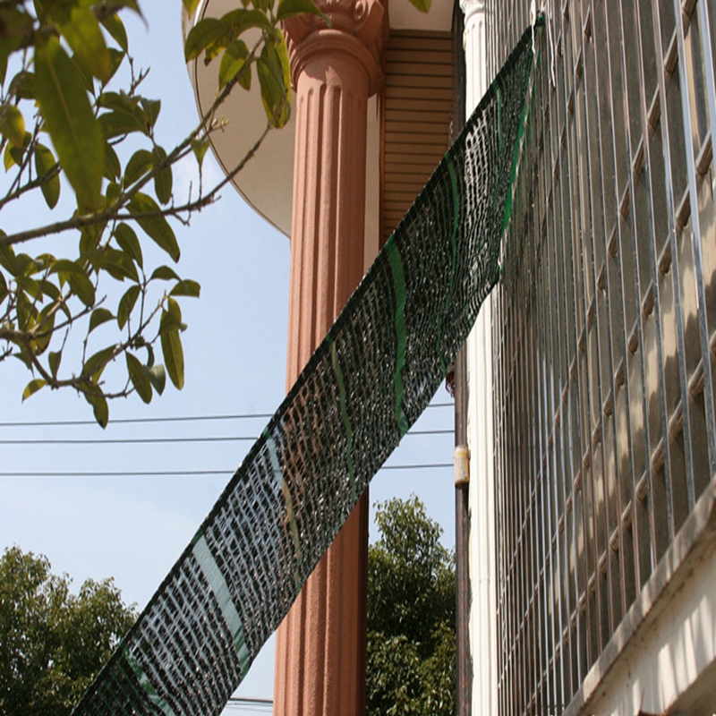 Green BLack Stripe Sunshade Net Outdoor Canopy Window Awning Door Canopy Awning Sun Sail Canopy Shelter Shading Net Plant Cover