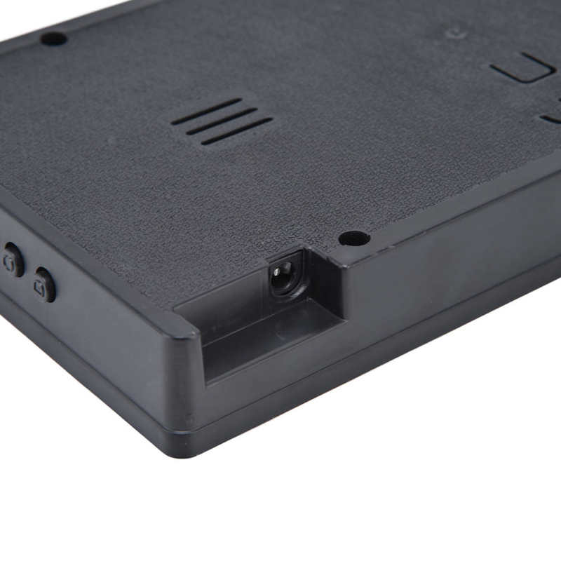 Digital Wall Calendar LED Digital Wall Clock Power Off Memory for Living Room for Office