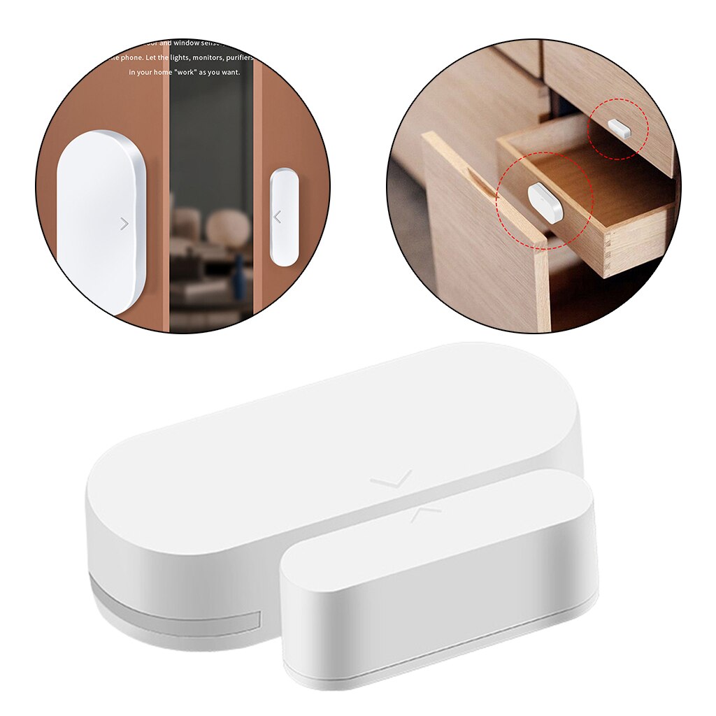 Wireless Door Window Alarm Contact Sensor Wireless Smart for Apartment Dorm House