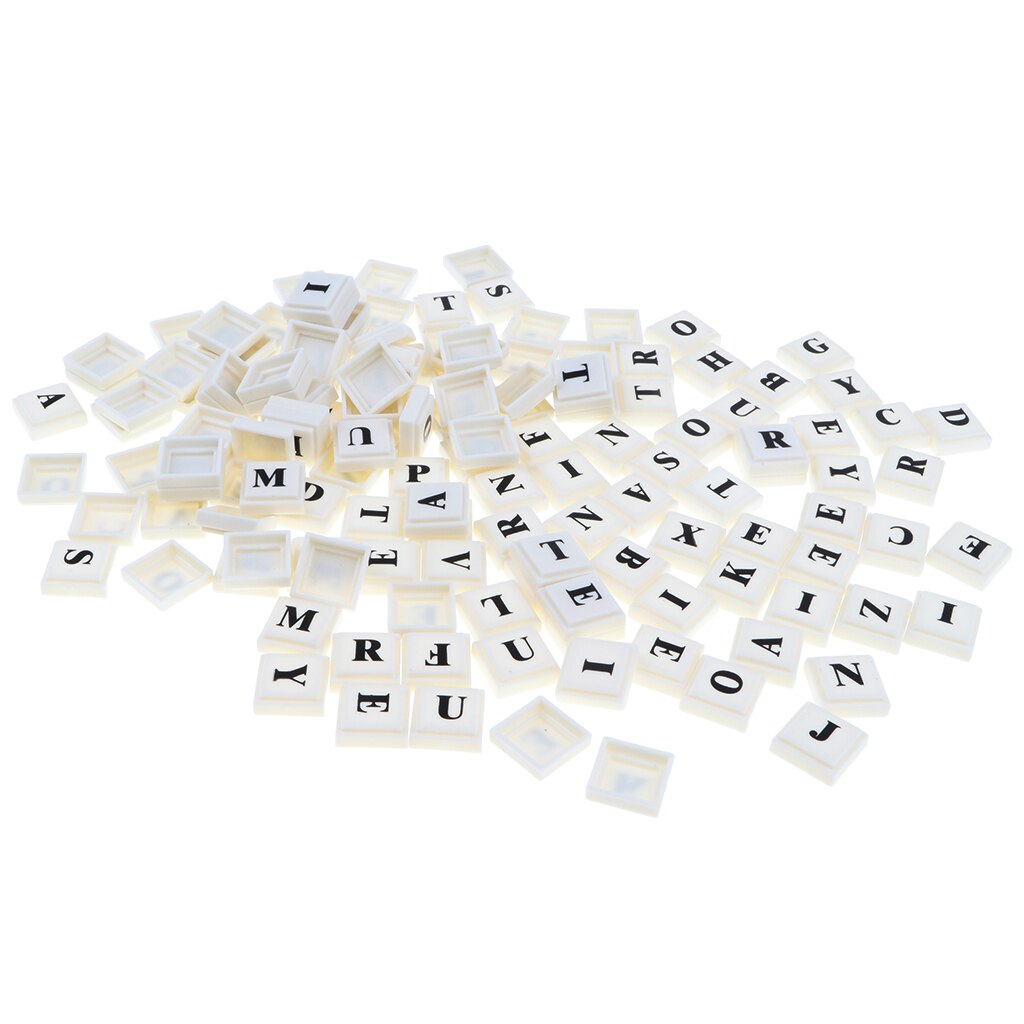 114x Literacy Word Puzzle - Spelling Match Game Letter Block Educational Toy