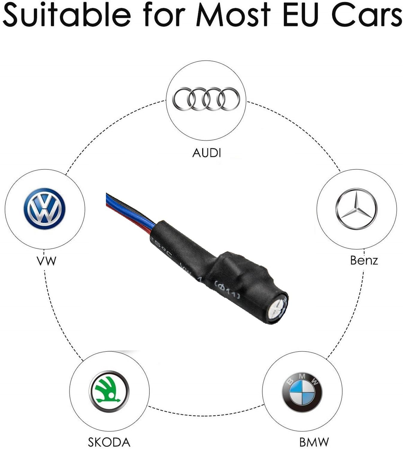 Adattatore di alimentazione del raddrizzatore del condensatore del filtro  CC 12V, raddrizzatore del filtro del condensatore del relè di potenza della  telecamera retrovisiva auto : : Elettronica