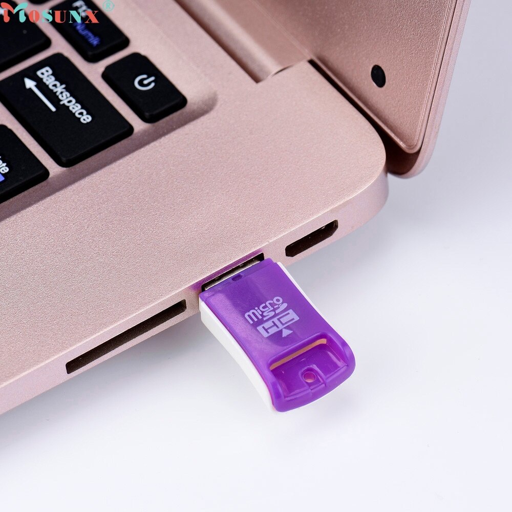 Mosunx simplestone high-speed mini-usb 2.0 micro-sd-tf-t-flash-speicherkartenleser-adapter 0307