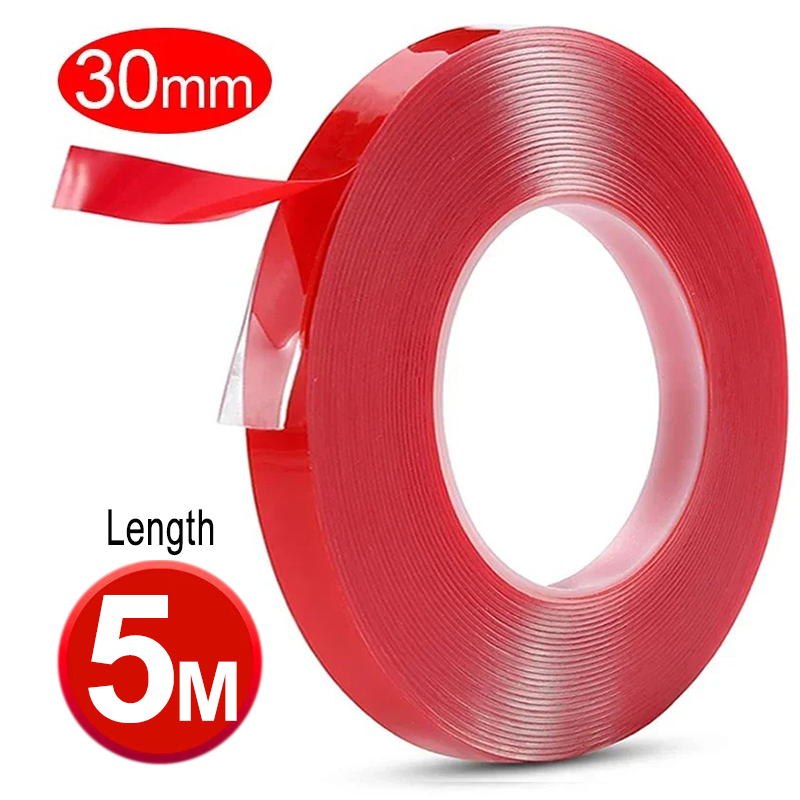Doppelseitiges Klebeband, Nano-Klebeband, 3–5 Mete... – Vicedeal