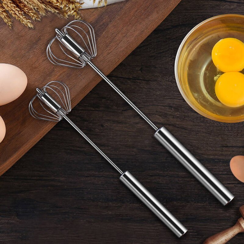 Licuadora semiautomática de café y bebidas lácteas, 1 unidad, batidor de huevos, espuma para el manejo de la licuadora, herramienta práctica de cocina