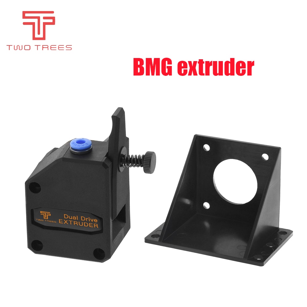Piezas de impresora 3D extrusora BMG clonada Btech extrusora de Doble accionamiento extrusora Bowden filamento engranaje doble para impresora 3D CR10 MK8 Reprap