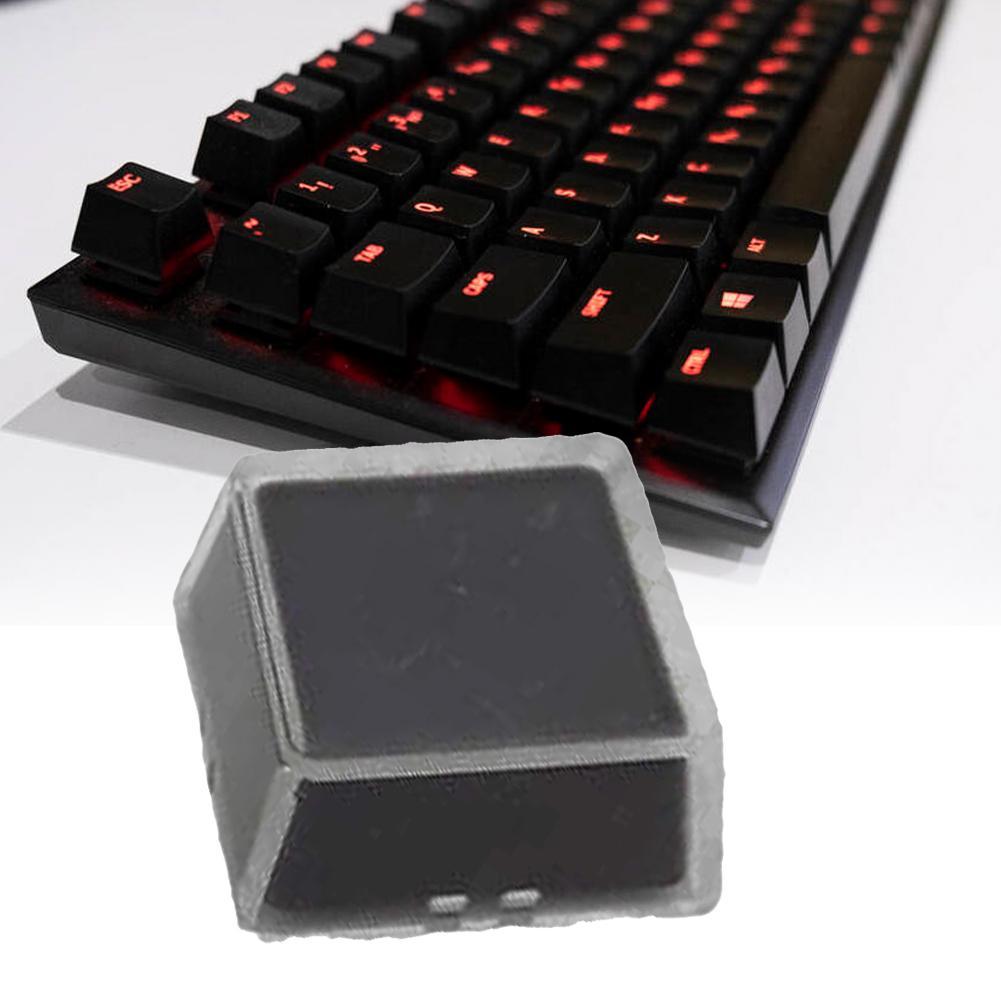10Pcs/set Transparent Keycaps Double-layer Keycaps Removable Paper Clips Custom MX Switch Relegendable Keycap Shell Protection