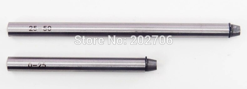 SHAN brand 0-50mm 0.01mm Depth Micrometer Gauge Gage Tool Stainless Steel Metric Micrometers Gauge