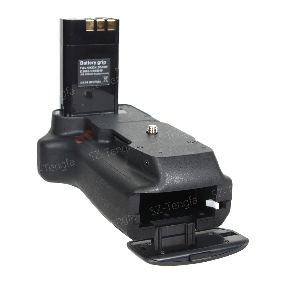 IR Afstandsbediening Verticale Batterij Grip MB-D5000 + Voor Nikon D5000/D3000/D60/D40 voor twee ENEL-9 batterij of zes aa-batterijen