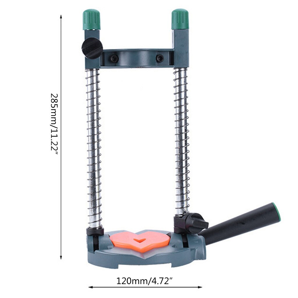 Adjustable Angle Drilling Rig Precision Guide Stand Positioning Bracket Holder For Electric Drill Removable Handle DIY Tool