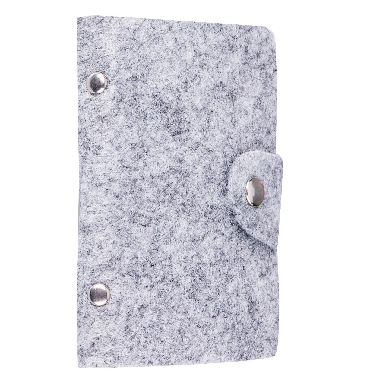 Herre dame metall id kredittkortholder rfid protector aluminium lommebok kortveske: Grå