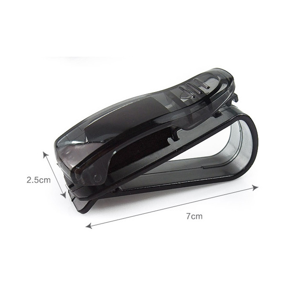 Gafas de sol de para coche, lentes de sol con Clip para tarjeta de recibo, soporte de almacenamiento para , se ajusta de forma segura