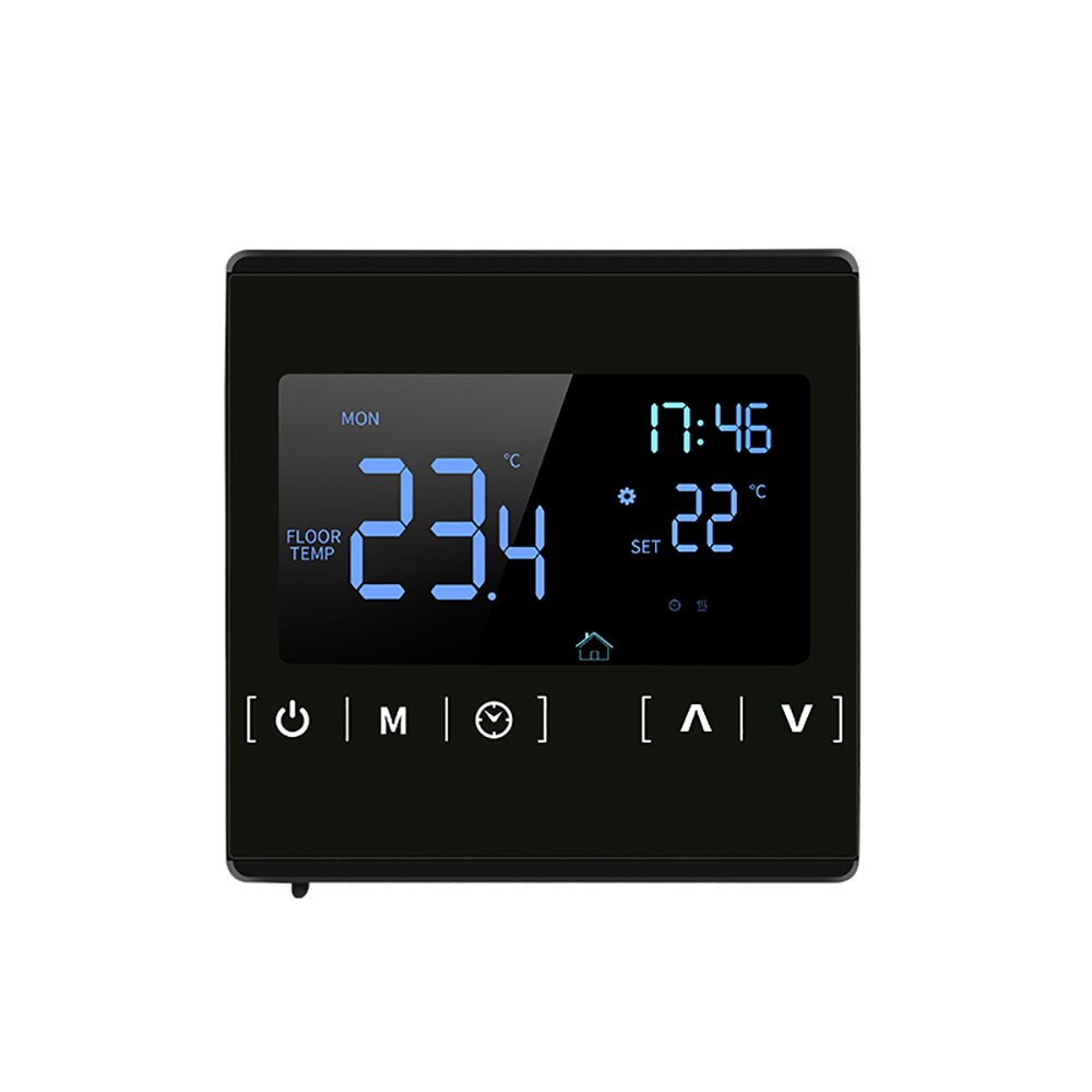 Wifi Thermostat Wireless Smart Temperature Controller LCD Touch Screen Programmable Thermostat Electric Floor Heating Thermostat: touch type