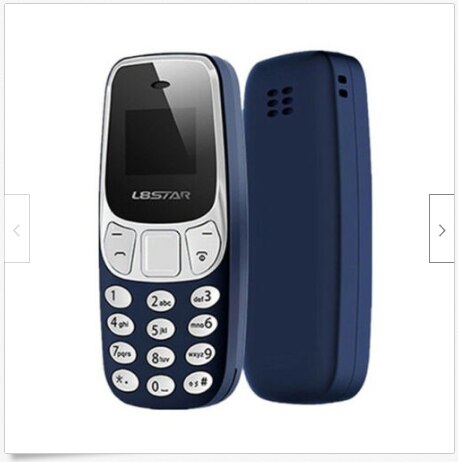 BM10 Mini téléphone quadribande Bluetooth composeur faible rayonnement double SIM changeur de voix