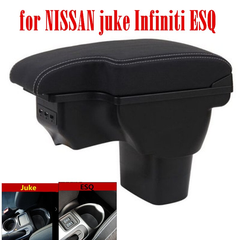 Voor Infinit Juke Esq Armsteun Doos Voor Nissan Juke Armres Doos 3USB