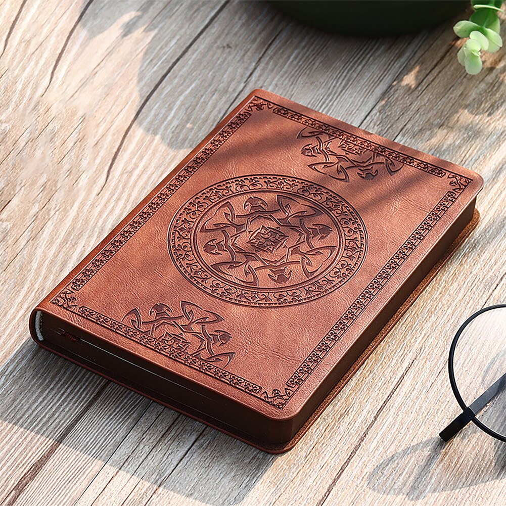 Kids DIY Diary School Office Small Notebook Stationery Home Soft Planner Retro Desk Artificial Leather Mini Portable
