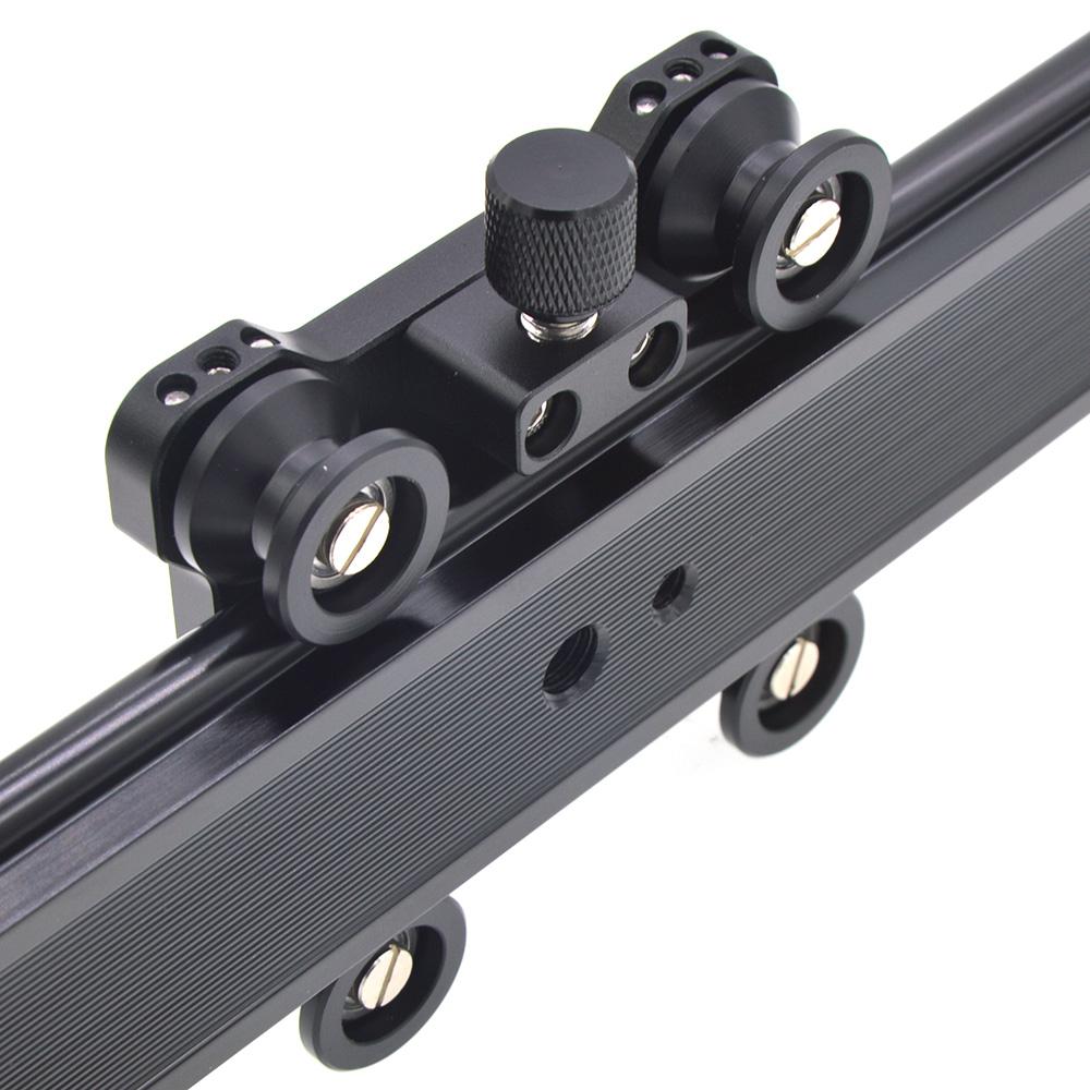 Yiwa VELEDGE 40CM DSLR Camera Video Slider Track Dolly Rail Stabilizer System for Canon Pentax Sony Camcorder