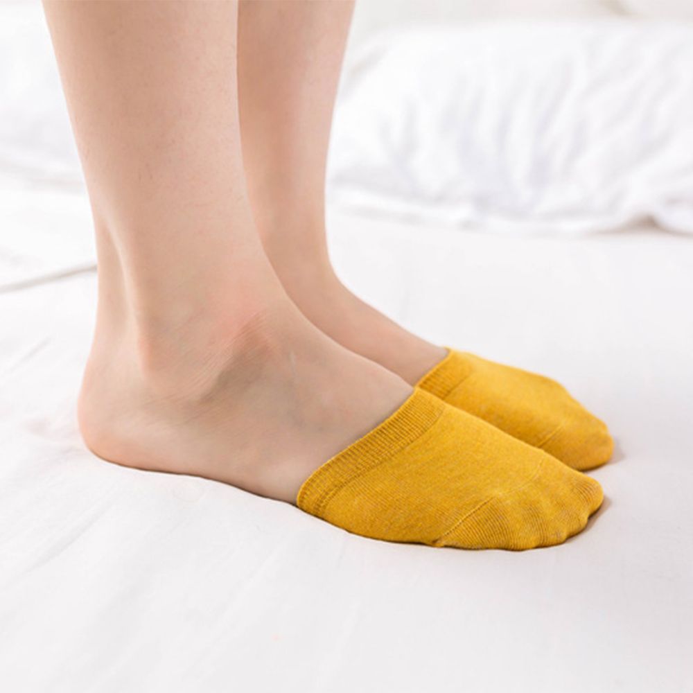 Woman Summer Forefoot Socks Thin Cotton Sweat Socks Non-slip Slippers High Heels Invisible Breathable Half Foot Socks