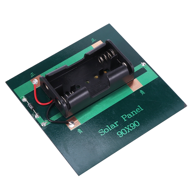 1W 4V Rechargeable AA Battery Solar Cell Charger With Base For 2xAA Batteries Charging Directly