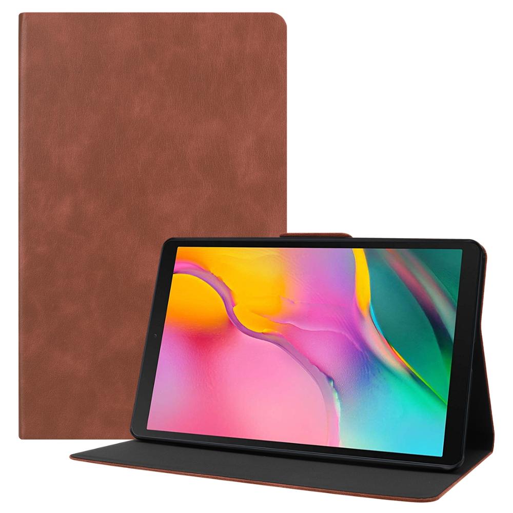 Case Voor Samsung Galaxy Tab Een 10.1 Inch Tablet T510/T515 Pu Leather Folding Stand Folio Cover Met meerdere Kijkhoeken