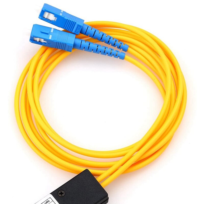 1 Punt 2 Taper Glasvezel Splitter Splice Box Splitter Sc Poort Ftth Fiber Thuis Koud Verbinding