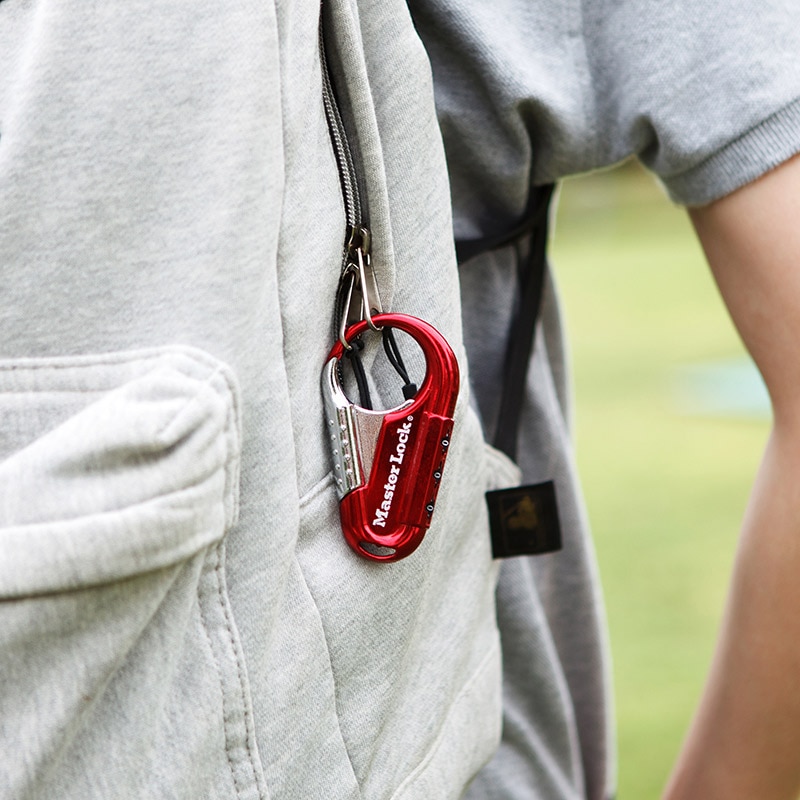 Cadenas maître avec mot de passe, serrure à crochet en alliage de Zinc à 3 chiffres, pour sac à dos