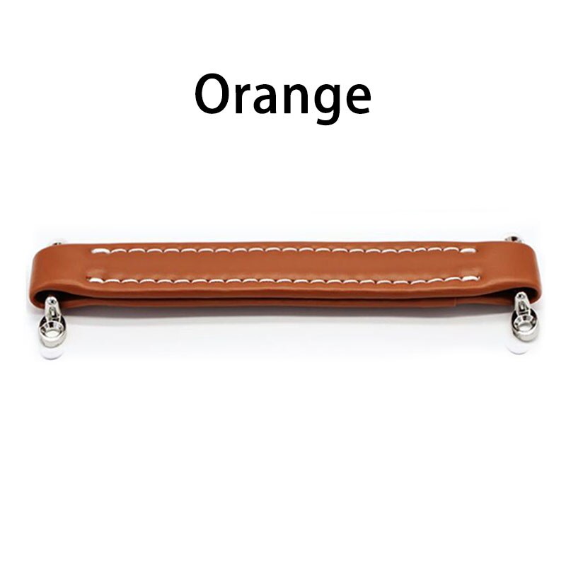 Amplificador de guitarra de estilo Vintage, correa de cuero para manillar, instrumentos musicales, ukelele, otros accesorios de piezas de engranaje: 5