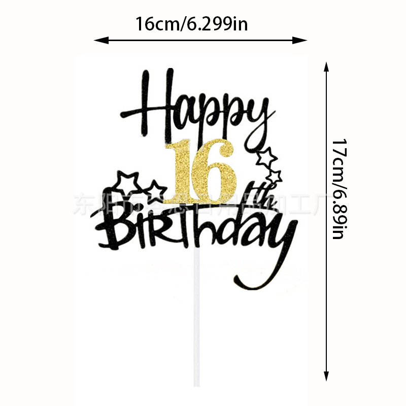 16e verjaardag voor jongens meisjes Gelukkige 16e verjaardag benodigdheden 16 feestdecoraties Zwart goud 16e verjaardag Borden Servetten Tafelkleden: Zilver