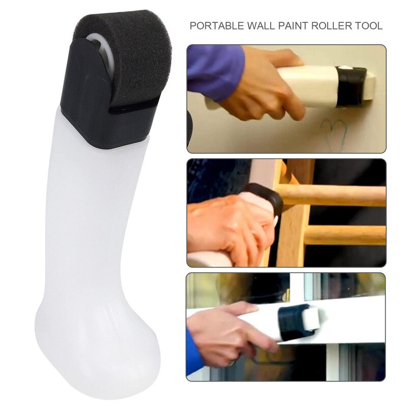 Multifunctional Roller Paint Mate Roller Brush Repair Spray Paint Brush Wall Painting Artifact Wall Decorative Home Repack Tool