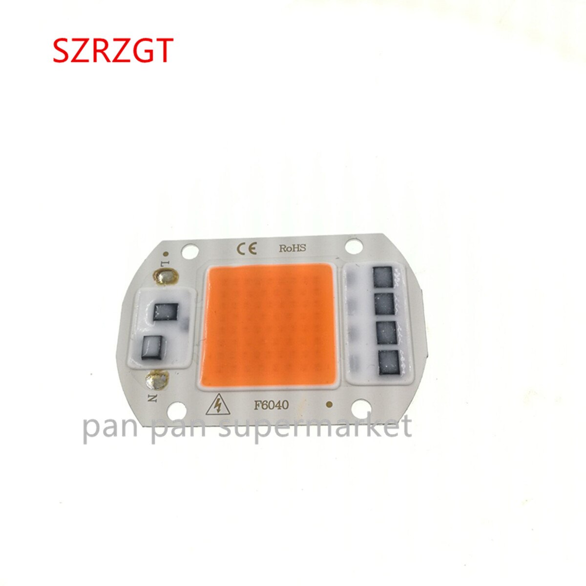 AC220V 50W Cob Led Grow Light Chip Volledige Spectrum 6000K 3500K 380-840nm Voor Indoor Plant Zaailing Groeien en Bloem