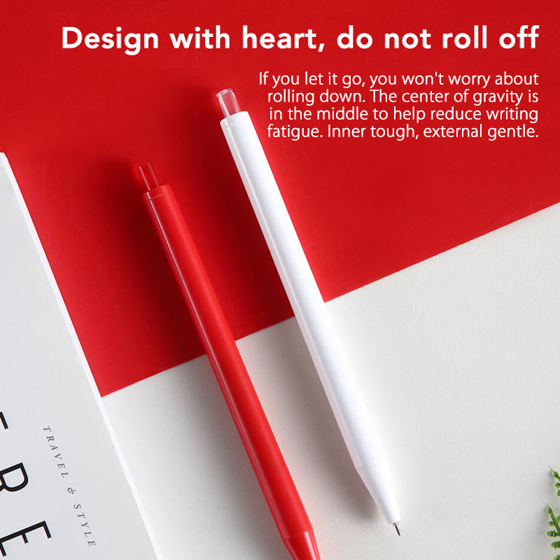 12 stks/partij Xiaomi Radicale Gel Pen Balpen Balpen voor School Offical Teken Ondertekening Roll Rolling Pen Zwarte Inkt Roller pennen