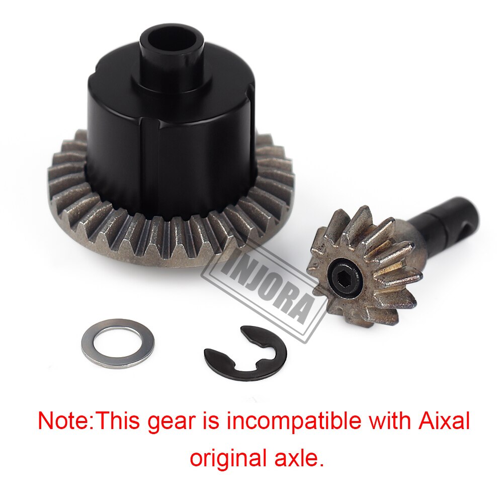 INJORA Metal Axle Dogbone Shaft Gear for 1:10 RC crawler INJORA 90046 Axle Replacement Parts