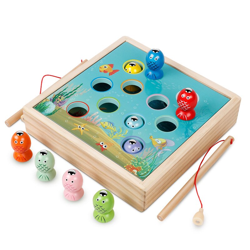 Neue Angeln Spiel Im Freien Spielen Set kinder Frühe Bildung Puzzle Baby Fisch Spielzeug für Kinder