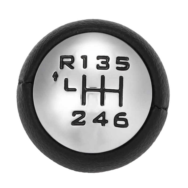 Levier de Changement de Vitesse De voiture Pommeau Changement Tête Manuelle 6 Vitesses Peugeot 307 308 3008 407 5008 807 Citroen C3 C4 C8