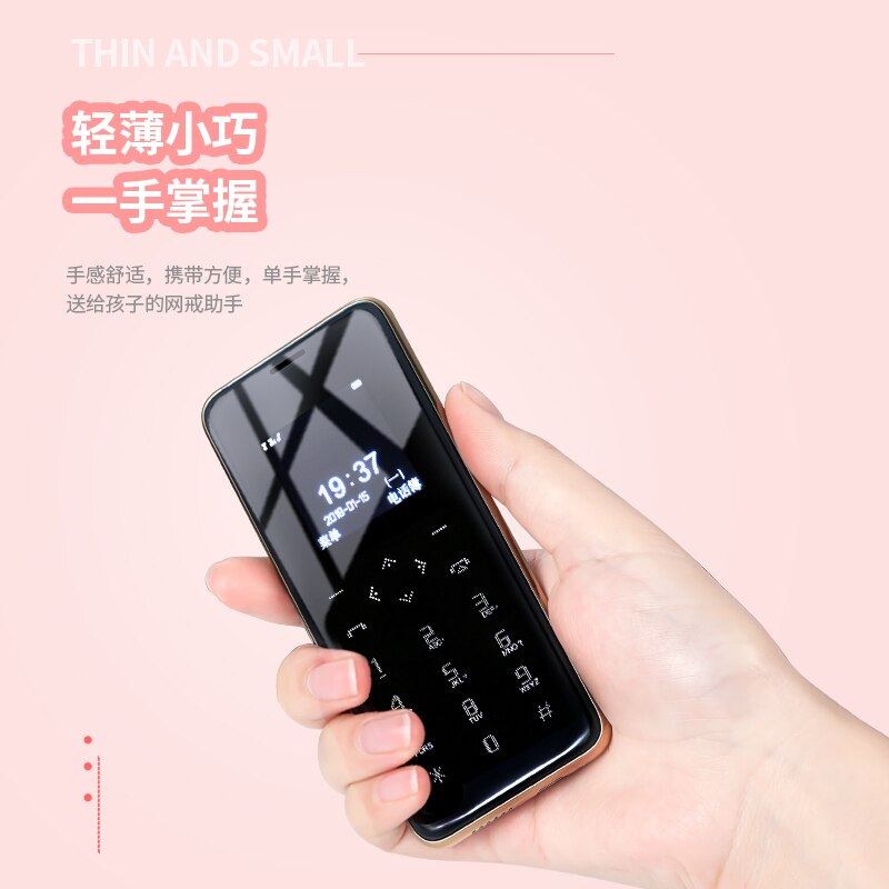 Luxe S8 Kleine Kaart Functie Mobiele Telefoons Met Metalen Body Bluetooth Dialer FM Mp3 Dual SIM mini telefoon celular Voor kinderen