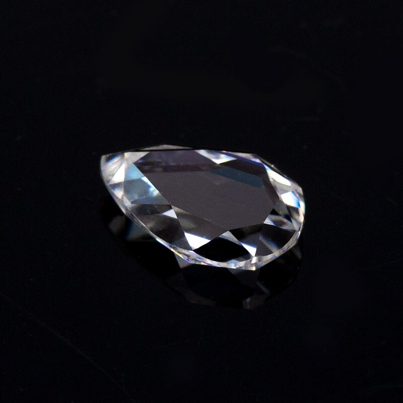 0.5 Karat DEF Farbe Birne Form Eis zerquetscht schneiden Synthetik Moissanite