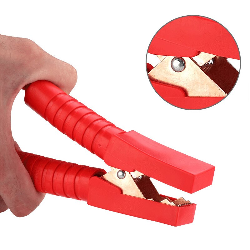 Car Fire Wire Battery Wire Battery Clip Cable Alligator Clip Pure Copper Wire Emergency Universal Jumper Lead Cable