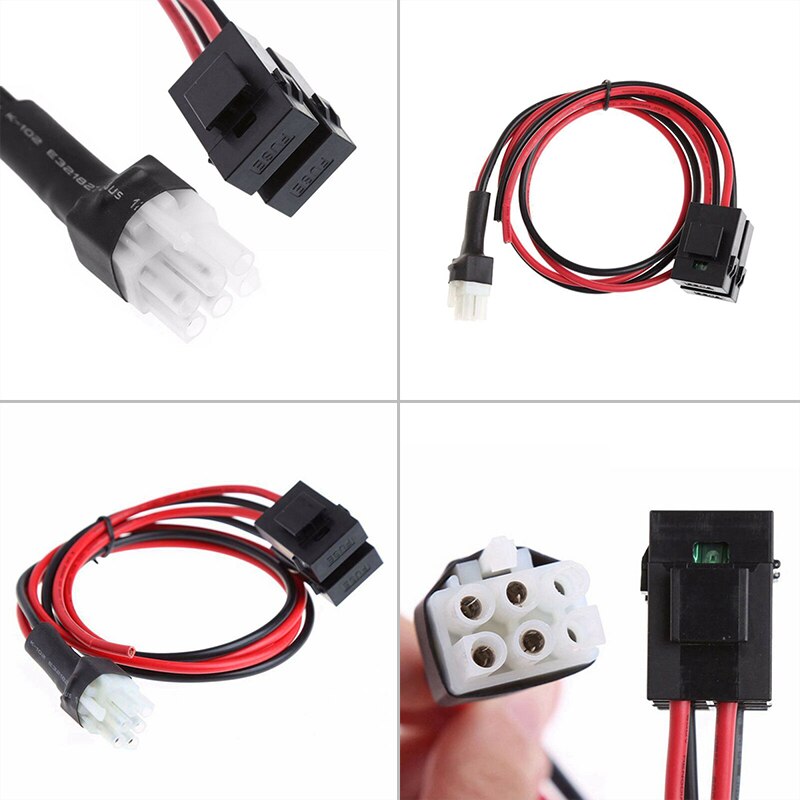 Câble d'alimentation cc 6 broches 30Amp pour TS-50s Radio Kenwood TS-60s TS-140 TS-440 TS-450 neuf et de
