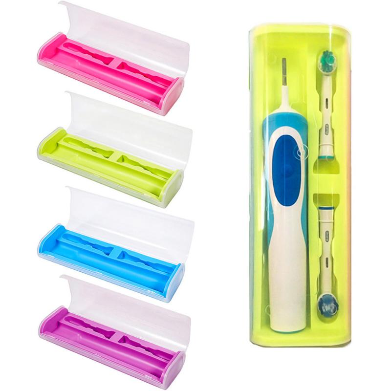 1 Pc Draagbare Elektrische Tandenborstelhouder Case Box Travel Camping Voor Oral-B 4 Kleuren Badkamer Accessoires 21.5 Cm X 8.0 Cm X 4.5 Cm