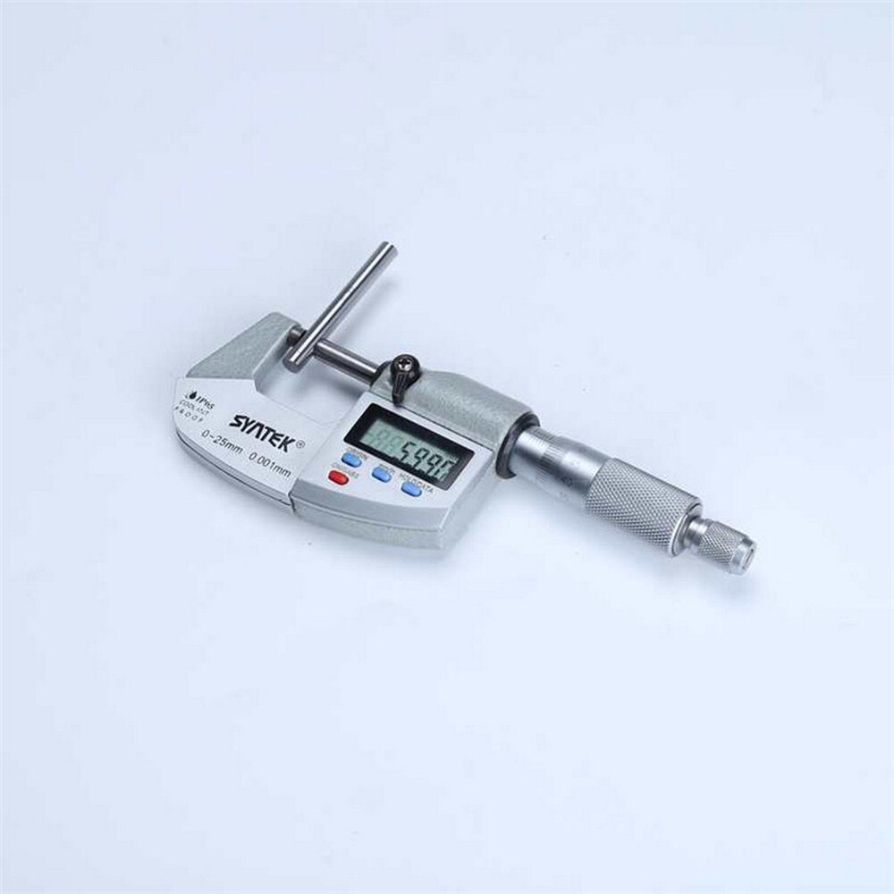 0-25mm Metric Gauge Waterproof Digital Outside Micrometer Machinist Measuring Micrometer Accurate Measuring Tool