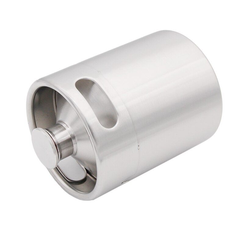 Mini fût de bière en acier inoxydable | 2/3.6/4/5L, cultivateur de bière Portable pressurisé, pour l'artisanat système de distributeur de bière, homecino