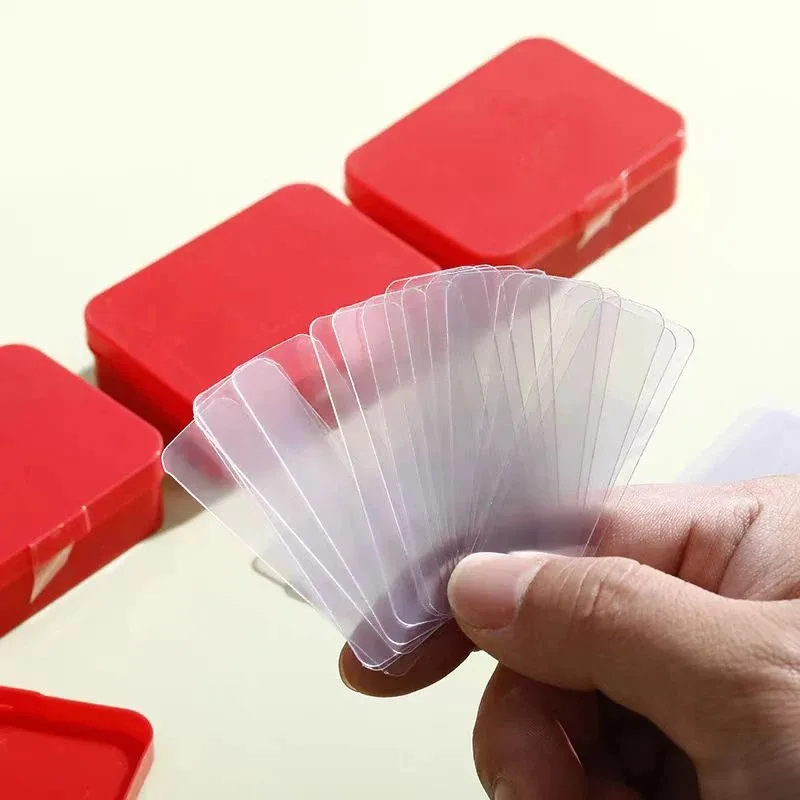 Sterke hechting muursticker herbruikbare dubbelzijdige plakband kleverige ballon traceless poster 3M helder nano huisverbetering