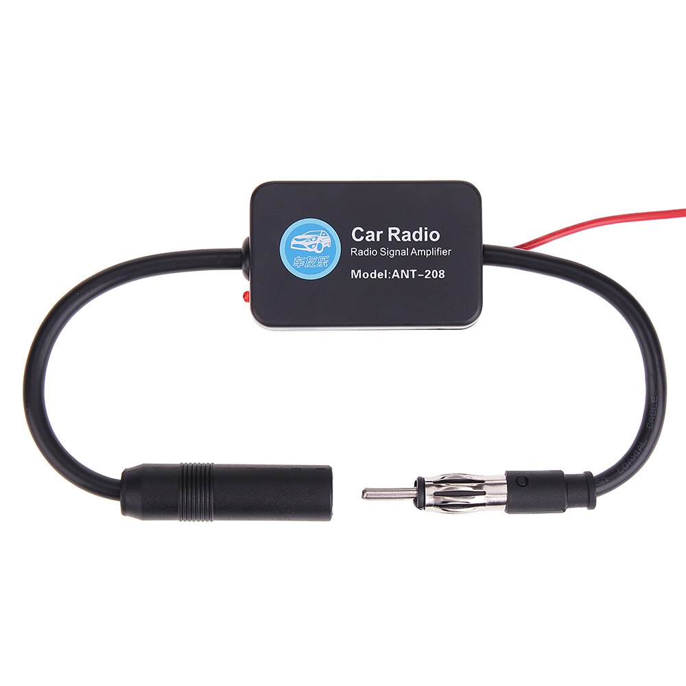 Rovtop universel 12V autoradio antennes Auto voiture FM antenne amplificateur Signal Amp Booster Radio FM pour Marine voiture véhicule bateau Z2