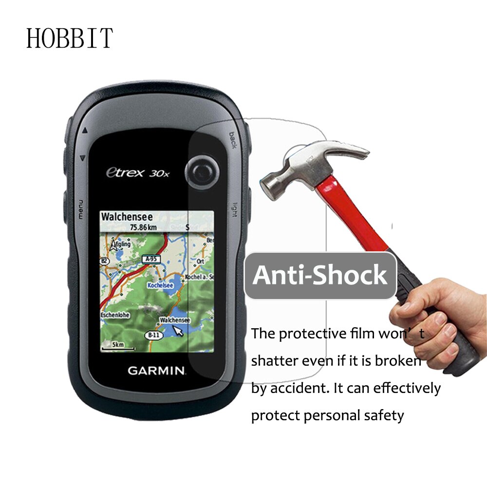 3Pack For Garmin eTrex 10x 20x 30x Hiking Handheld GPS Navigator Explosion-proof Screen Protector High Clear Anti-shock Film